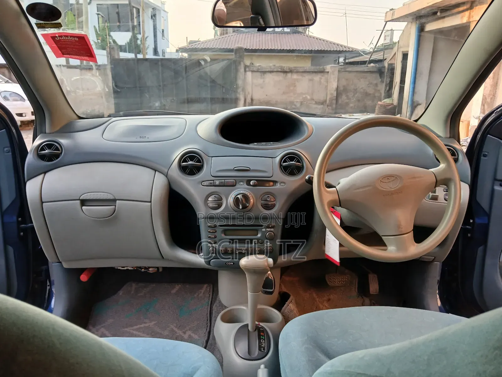 Toyota Vitz 2002 Blue