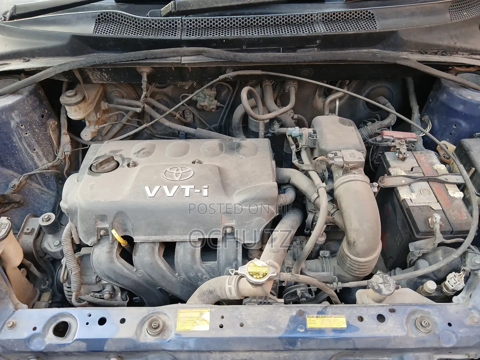Toyota Vitz 2002 Blue