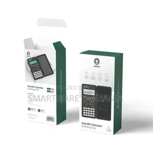Green Lion Scientific Calculator Writing Pad - Black