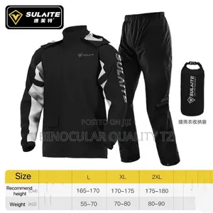 Reflective Waterproof Raincoat + Pants With Shoe Cover