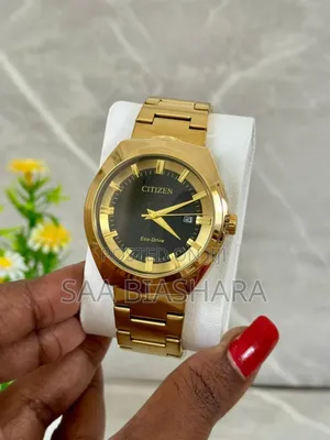 Citizen Eco Drive Watch Gold and Black