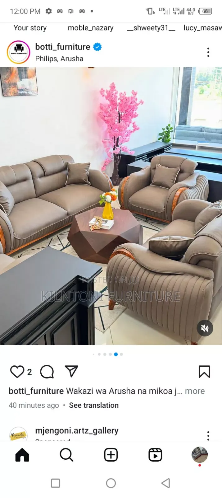 Kalibuni Kalibuni Sofa Ya Watu 3:2:1 Kwa Bei Poa Kabisa in Kinondoni - Furniture ...