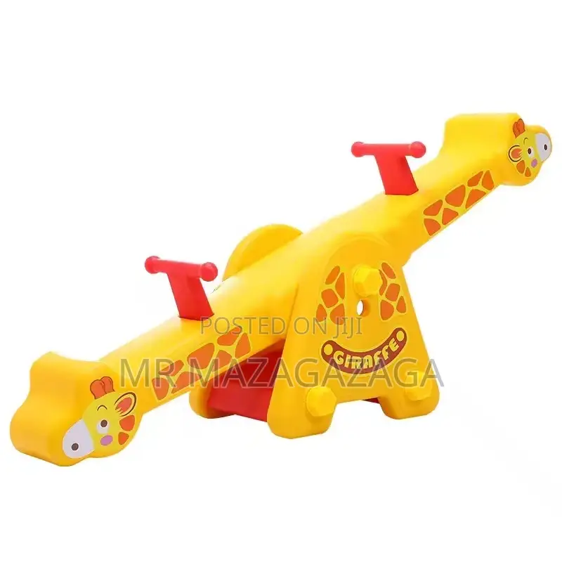 Plastic Giraffe Seesaw