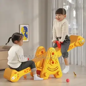 Plastic Giraffe Seesaw