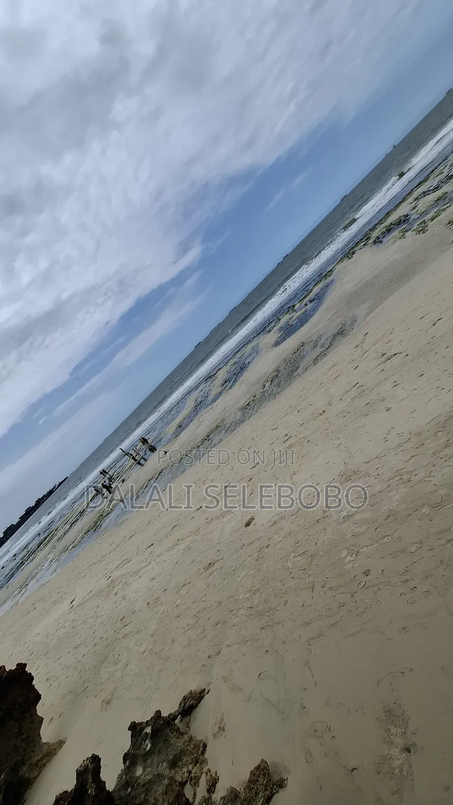 Beach Plot at Bahar Beach Looking at the Sea