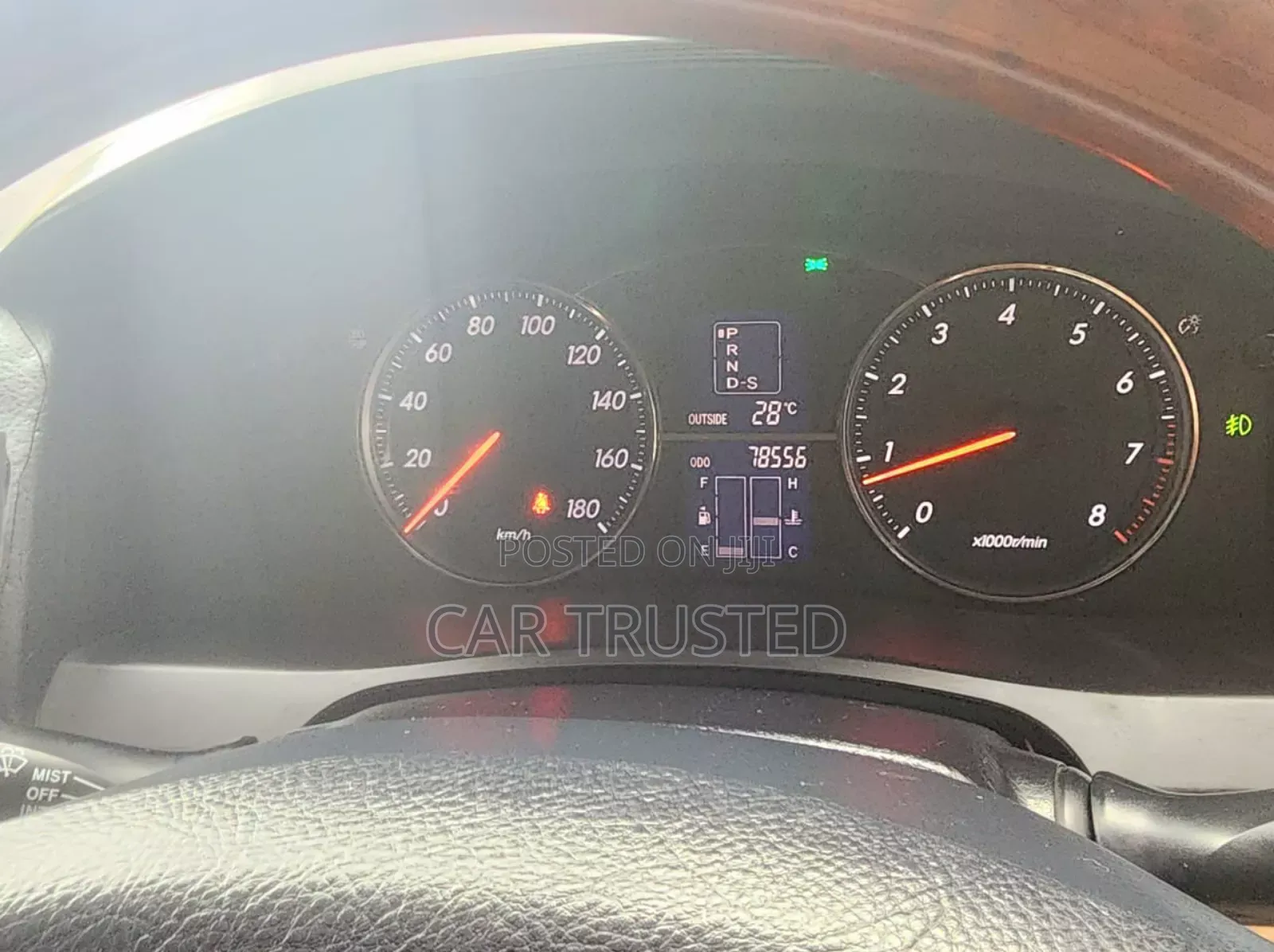 Toyota Mark X 2.5 AWD 2005 Black