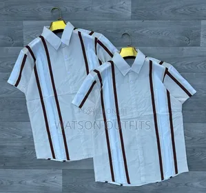 Dress Shirts Classic or Shati Za Fashion Na Simpo Kwa Wanaume or Men's