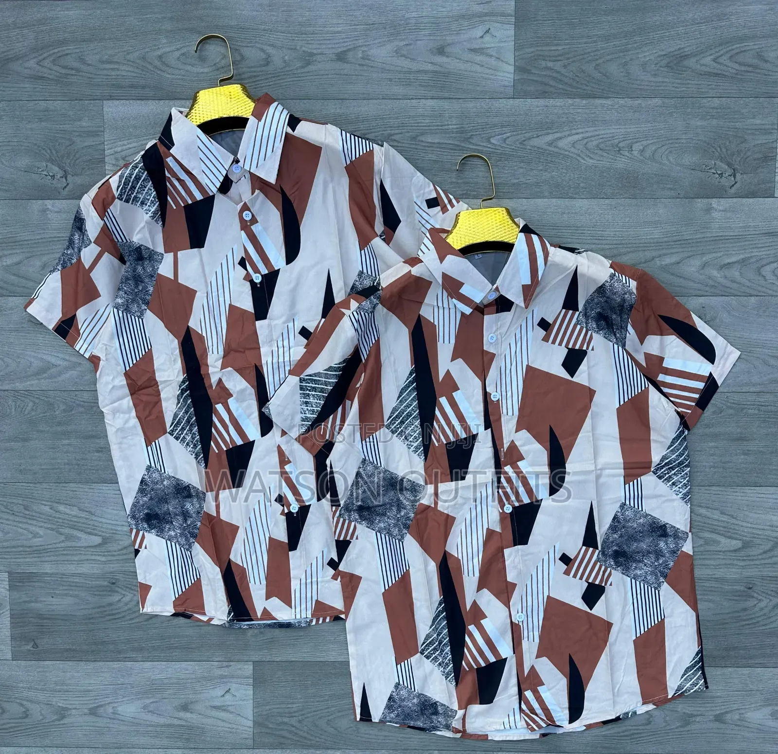 Dress Shirts Classic or Shati Za Fashion Na Simpo Kwa Wanaume or Men's