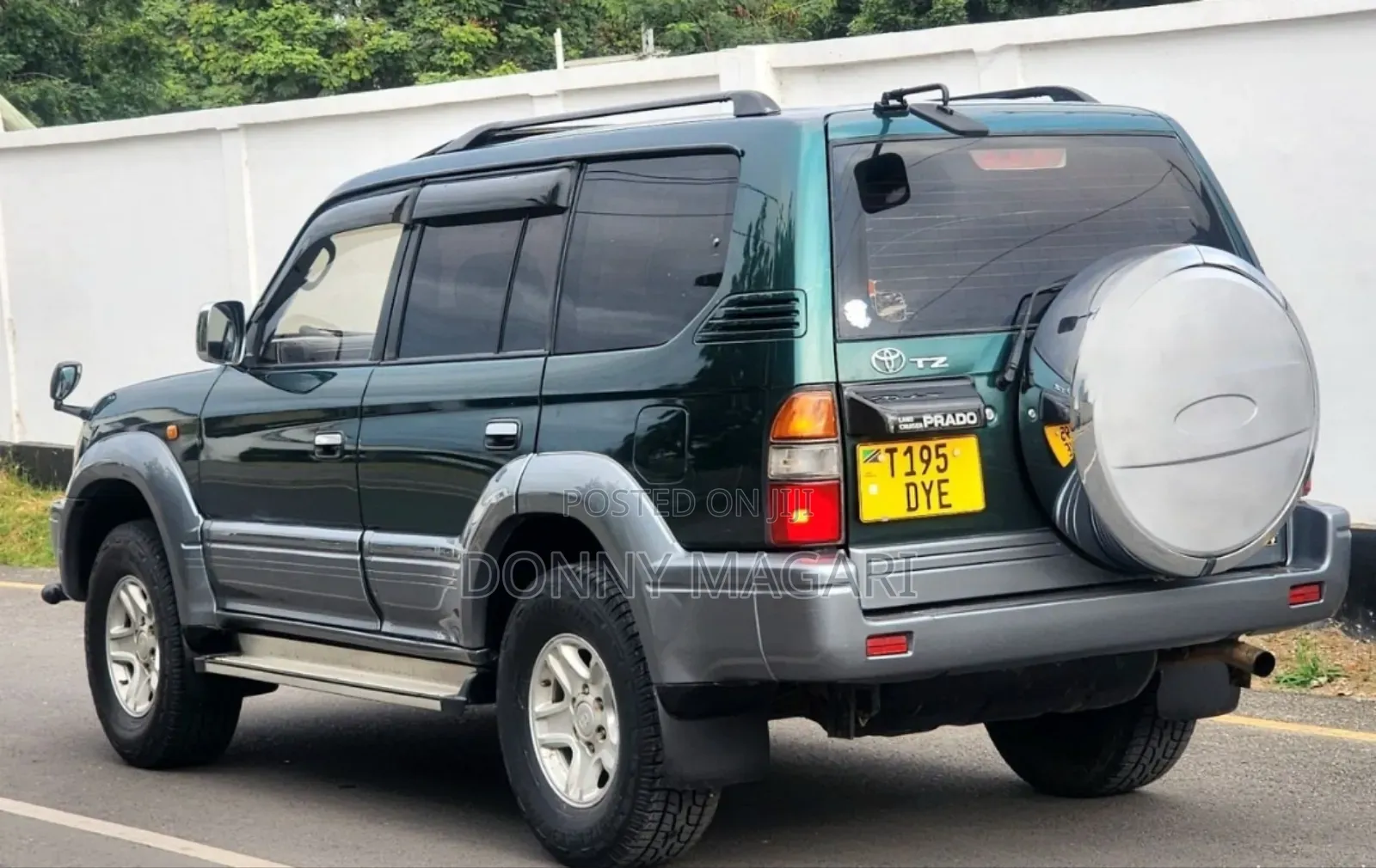 Toyota Land Cruiser Prado 1997 Green