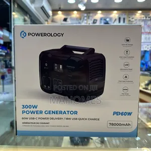 Powerology 78000mah Power Generator 300w Pure Sine Wave Output