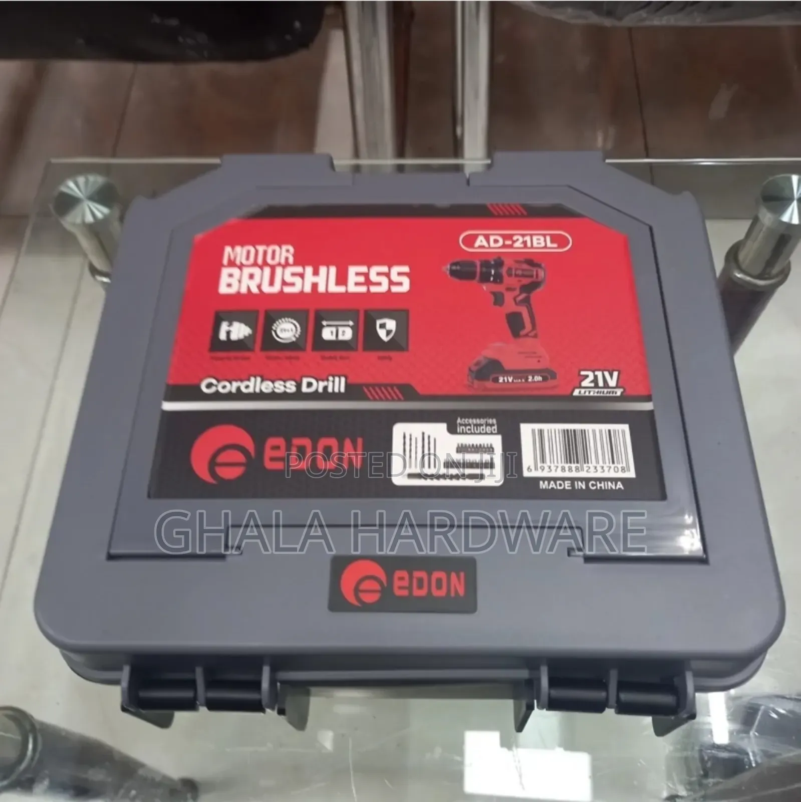 Cordless Drill Edon Brushless Ad-21bl