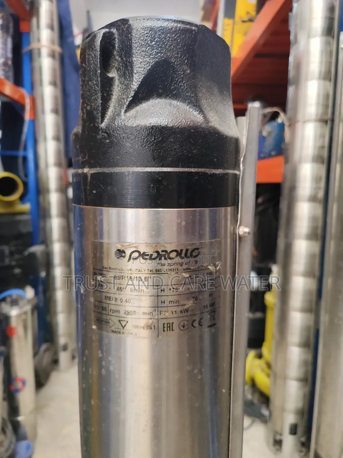 Pedrollo Submersible Pump 15hp (3inch Outlet)