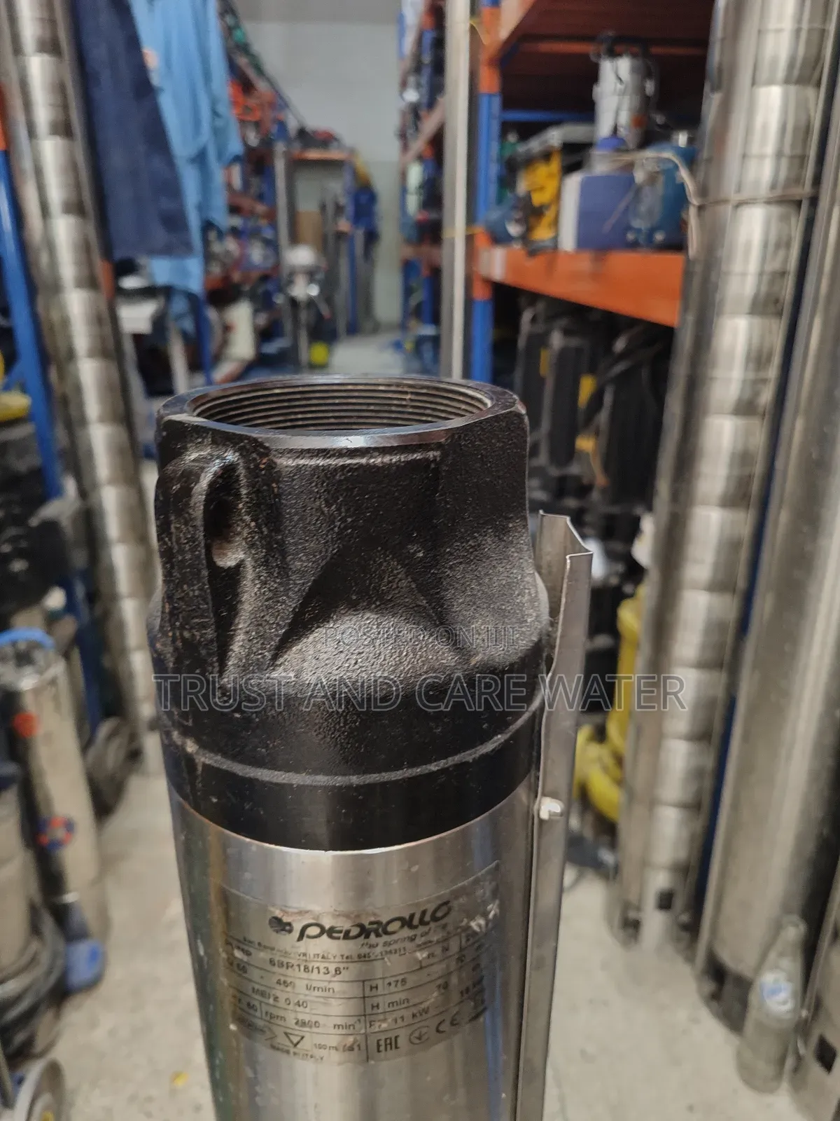 Pedrollo Submersible Pump 15hp (3inch Outlet)