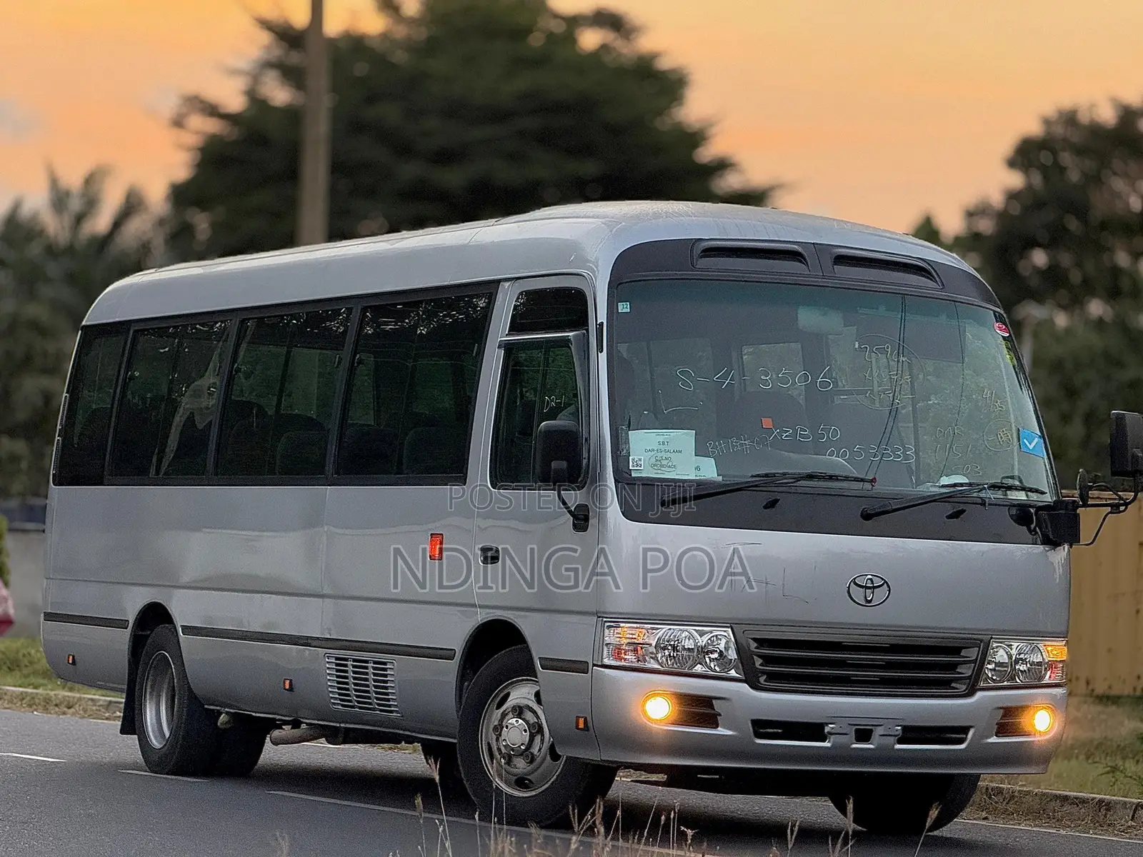 Toyota Coaster 2004 Grey