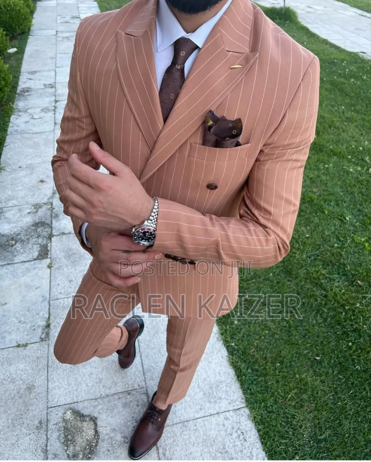 Brand Ricardo Light Coral Suits