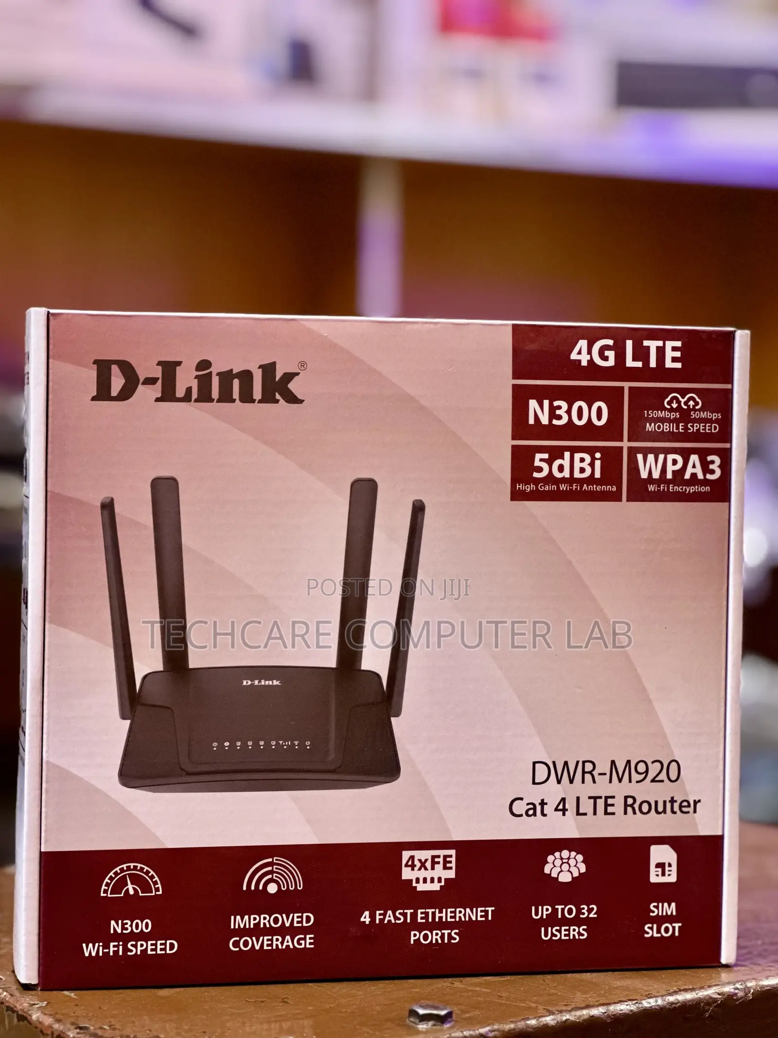 D Link Simcard Router