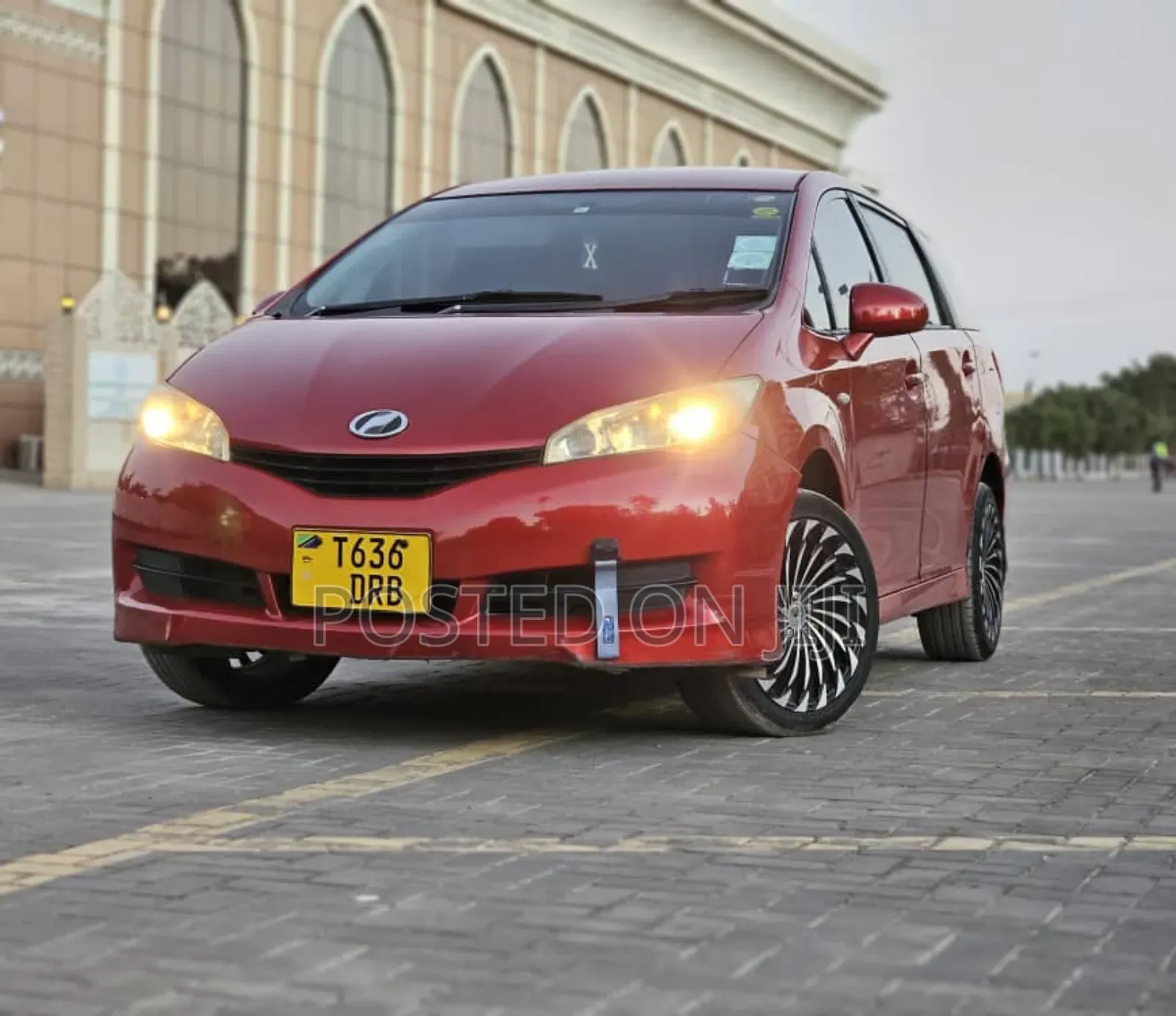 Toyota Wish 2008 Maroon