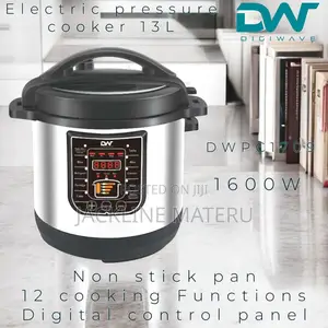 Dw Pressure Cooker Kubwa 13liter