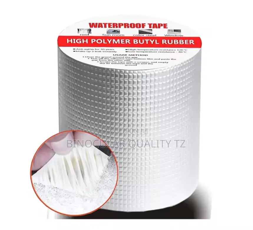 Round Sealing Tape Leak Repair Tapes, Aluminum Butyl Tape