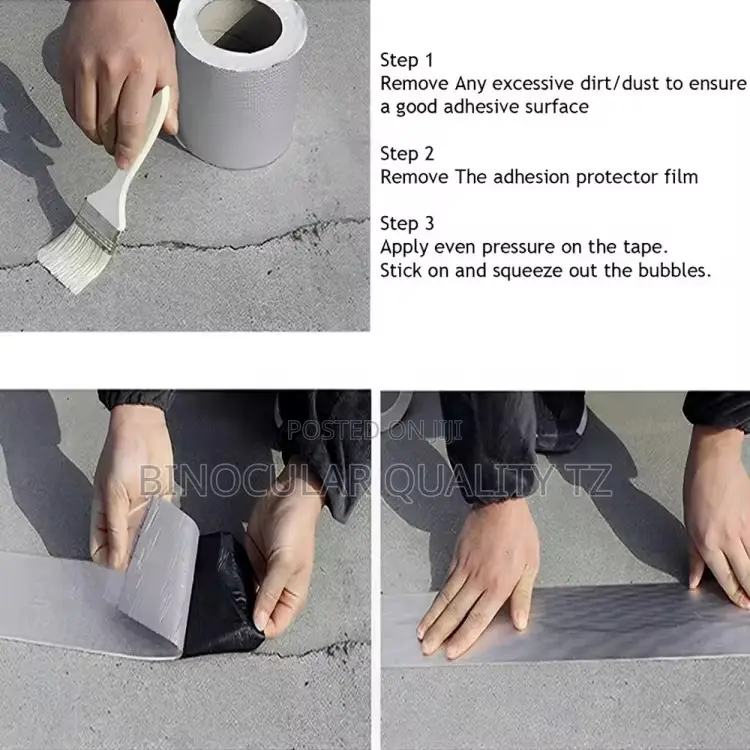 Round Sealing Tape Leak Repair Tapes, Aluminum Butyl Tape