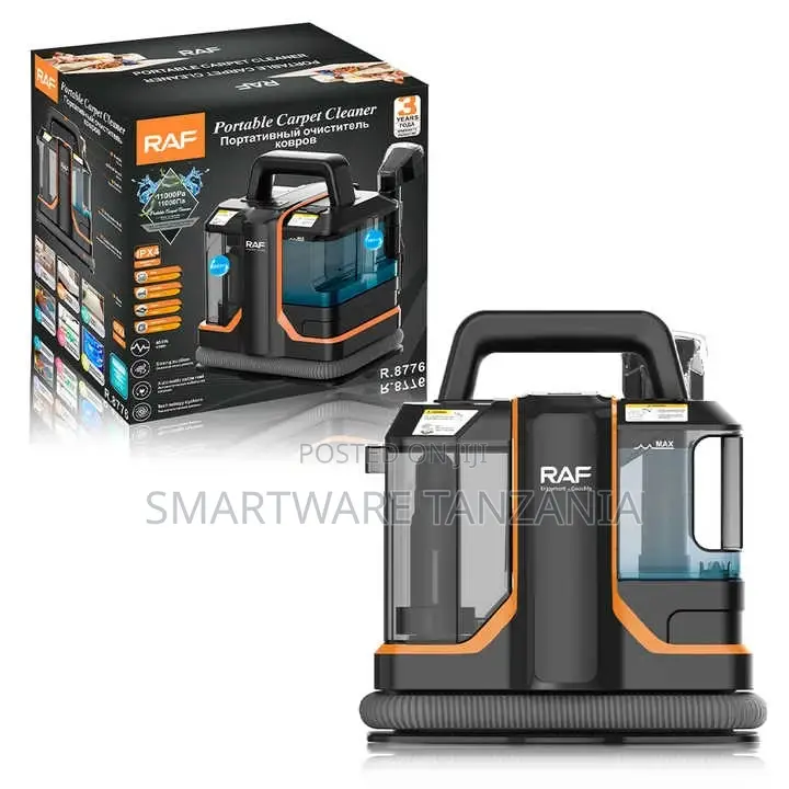 Raf Portable Carpet Cleaner Automatic Cable Reel Strong Suction