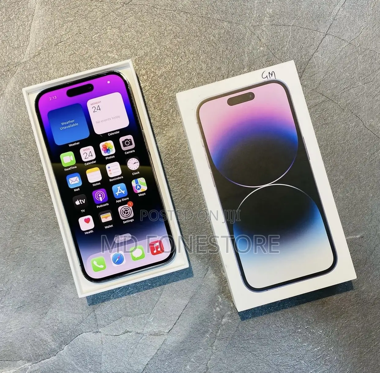 New Apple iPhone 14 Pro 256 GB Purple
