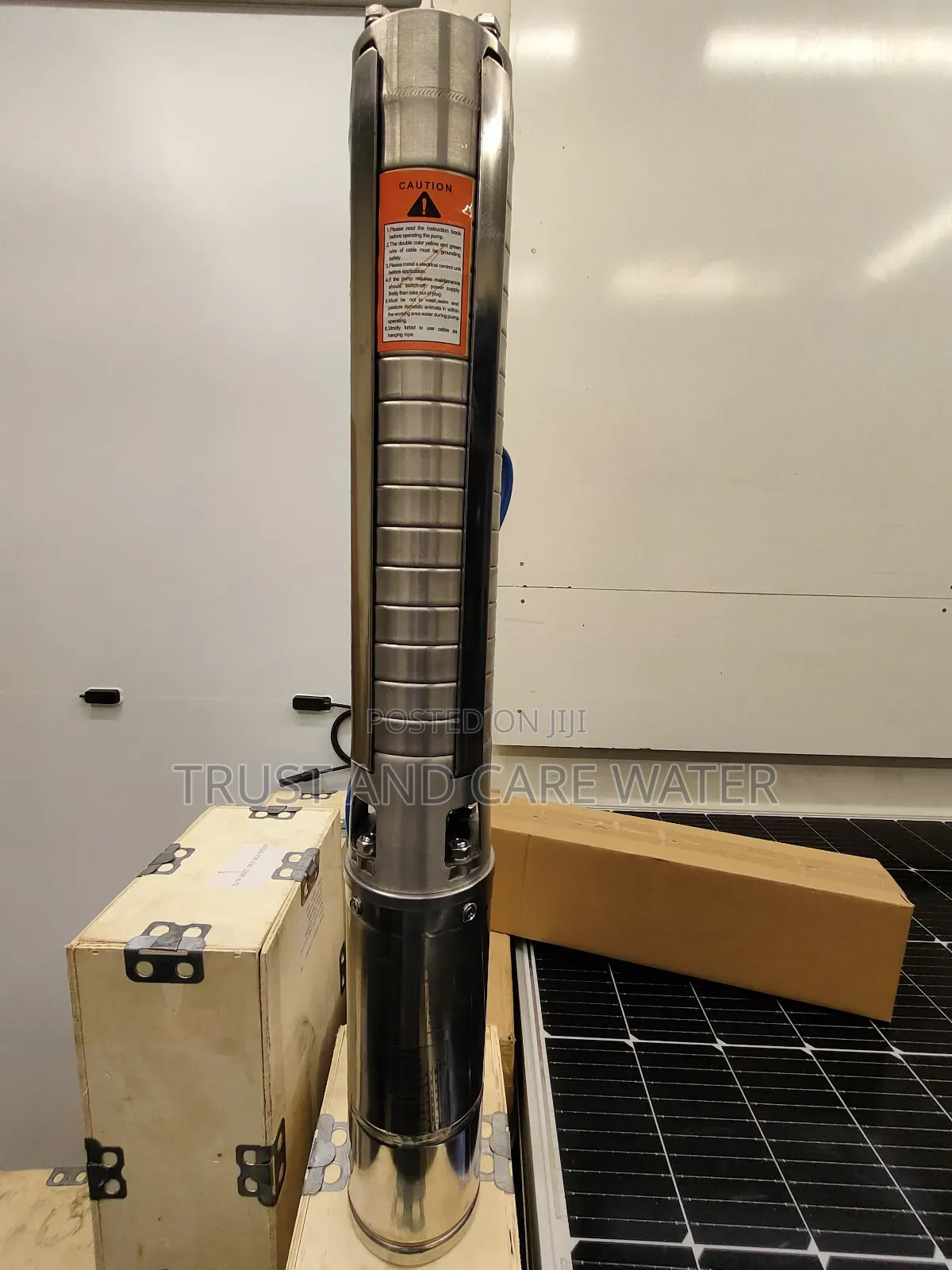 Solar Pump 0.75hp Dc/Ac Stainless Steel