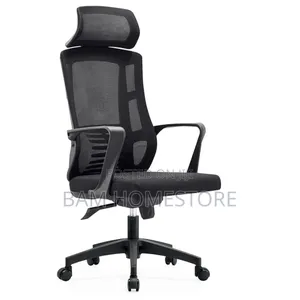 Ergonomic Mesh Office Chair With Headrest.