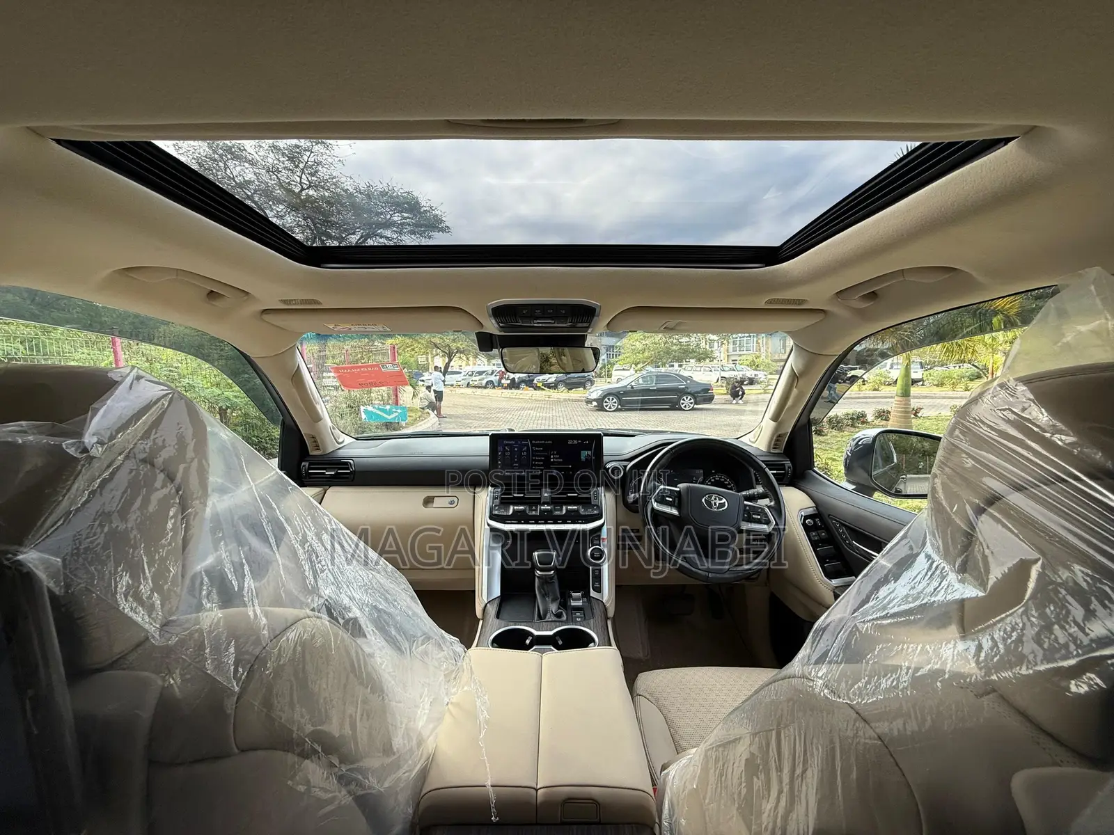 Toyota Land Cruiser 2023 Matt Black