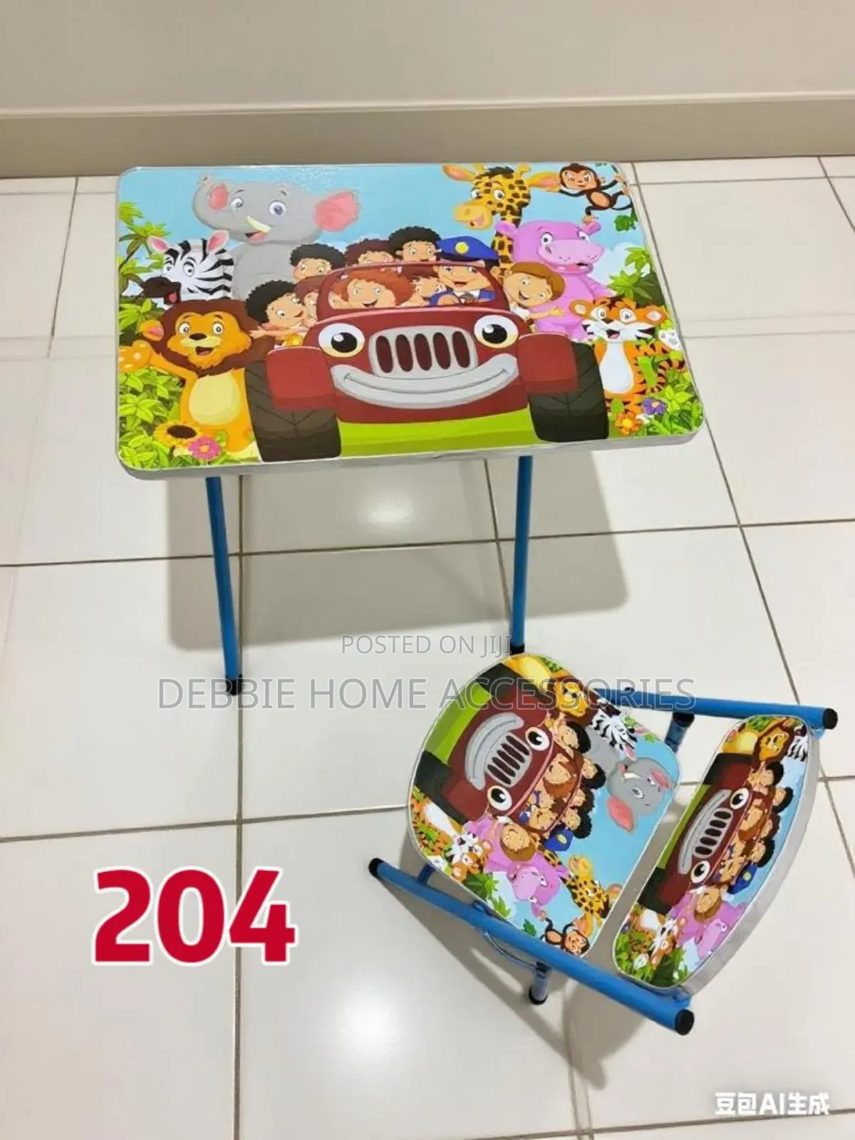 Chair And Study Table For Kids