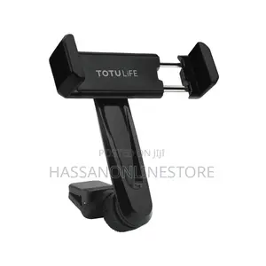 Totu Life Aligator Clip Style Mobile Car Holder - Black