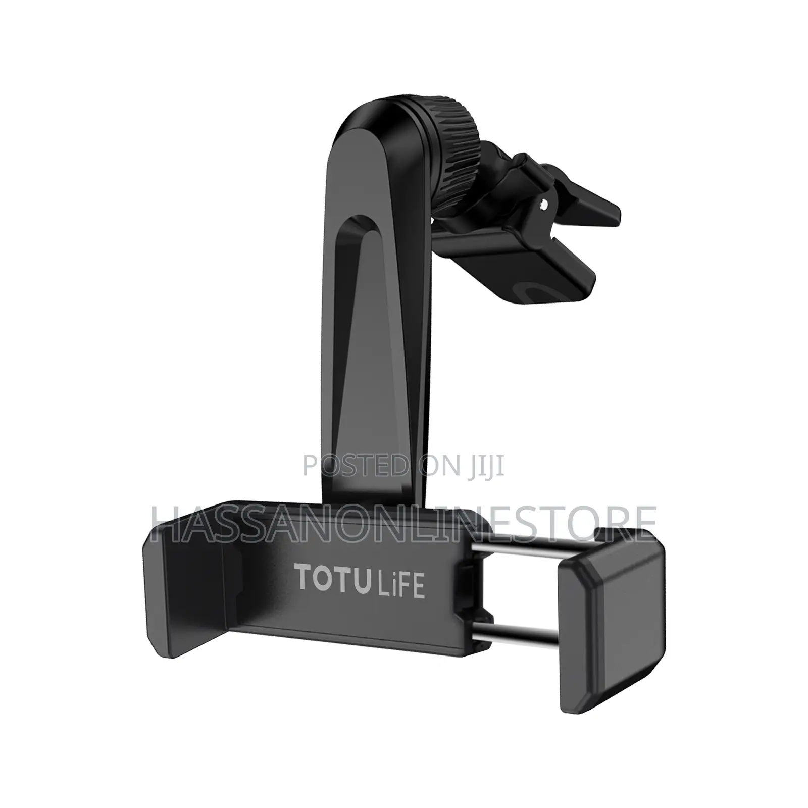Totu Life Aligator Clip Style Mobile Car Holder - Black