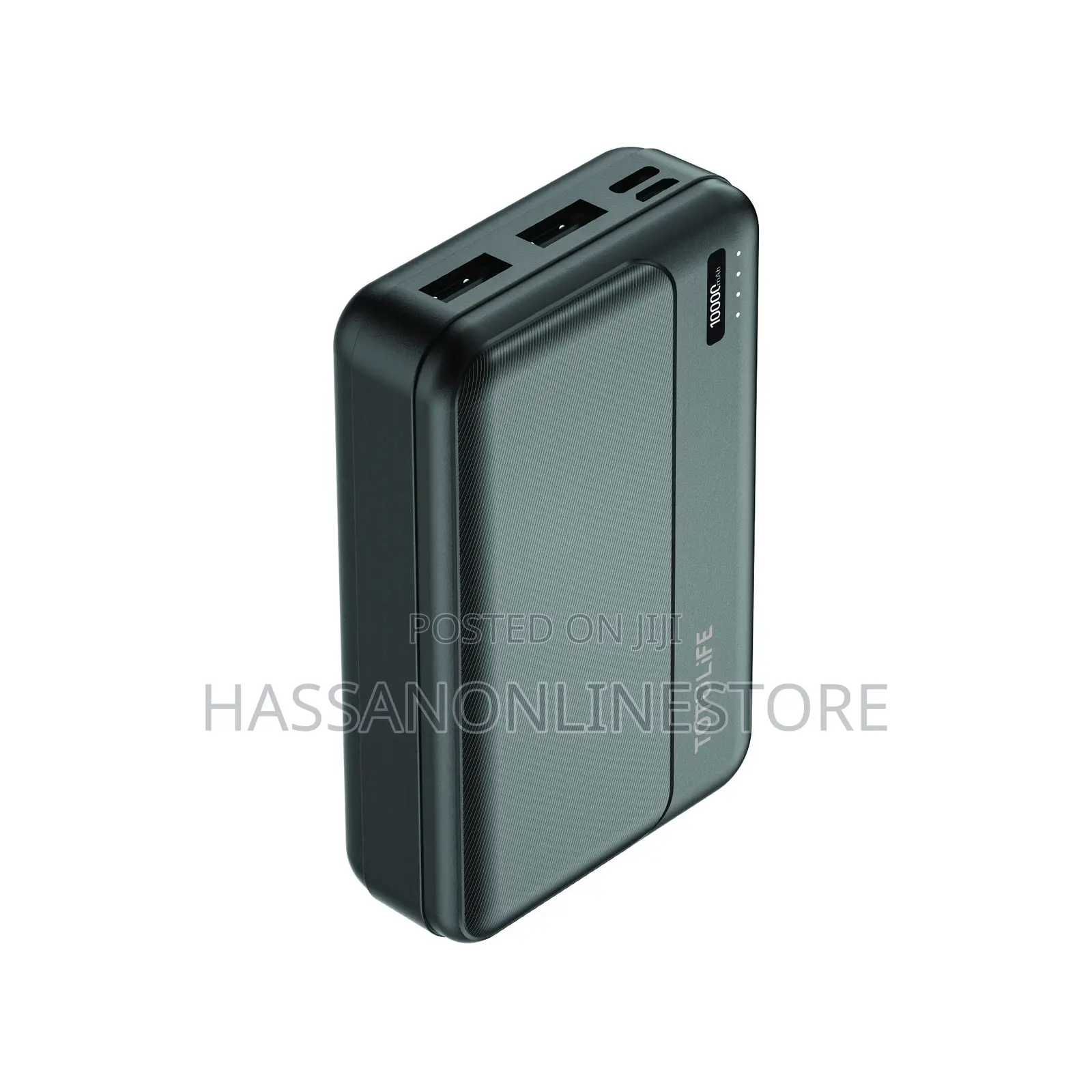 Totu Life Carbon Series Pocket Power Bank 10000mah - Black