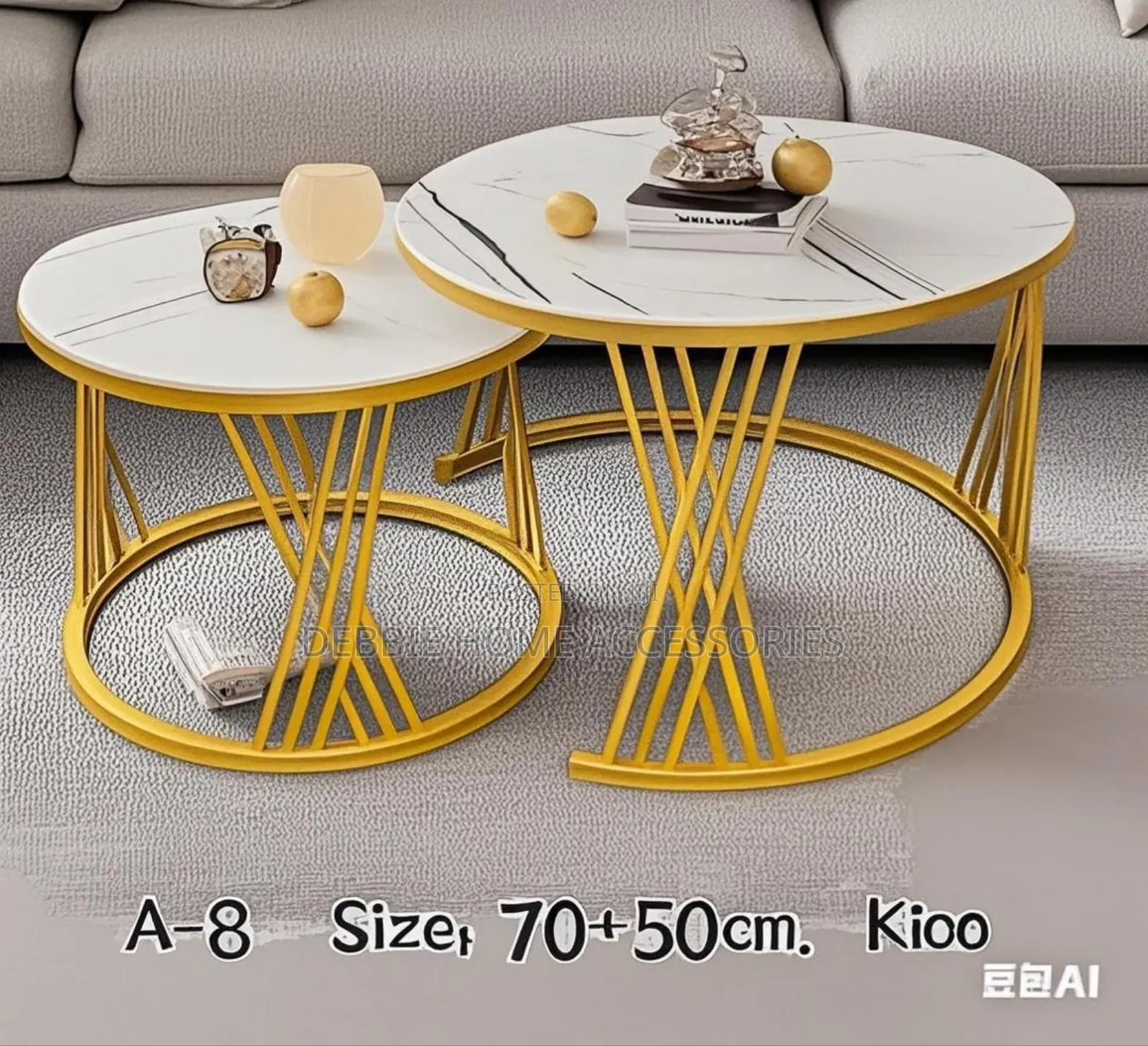 Coffee Table 2 in 1 Modern Design