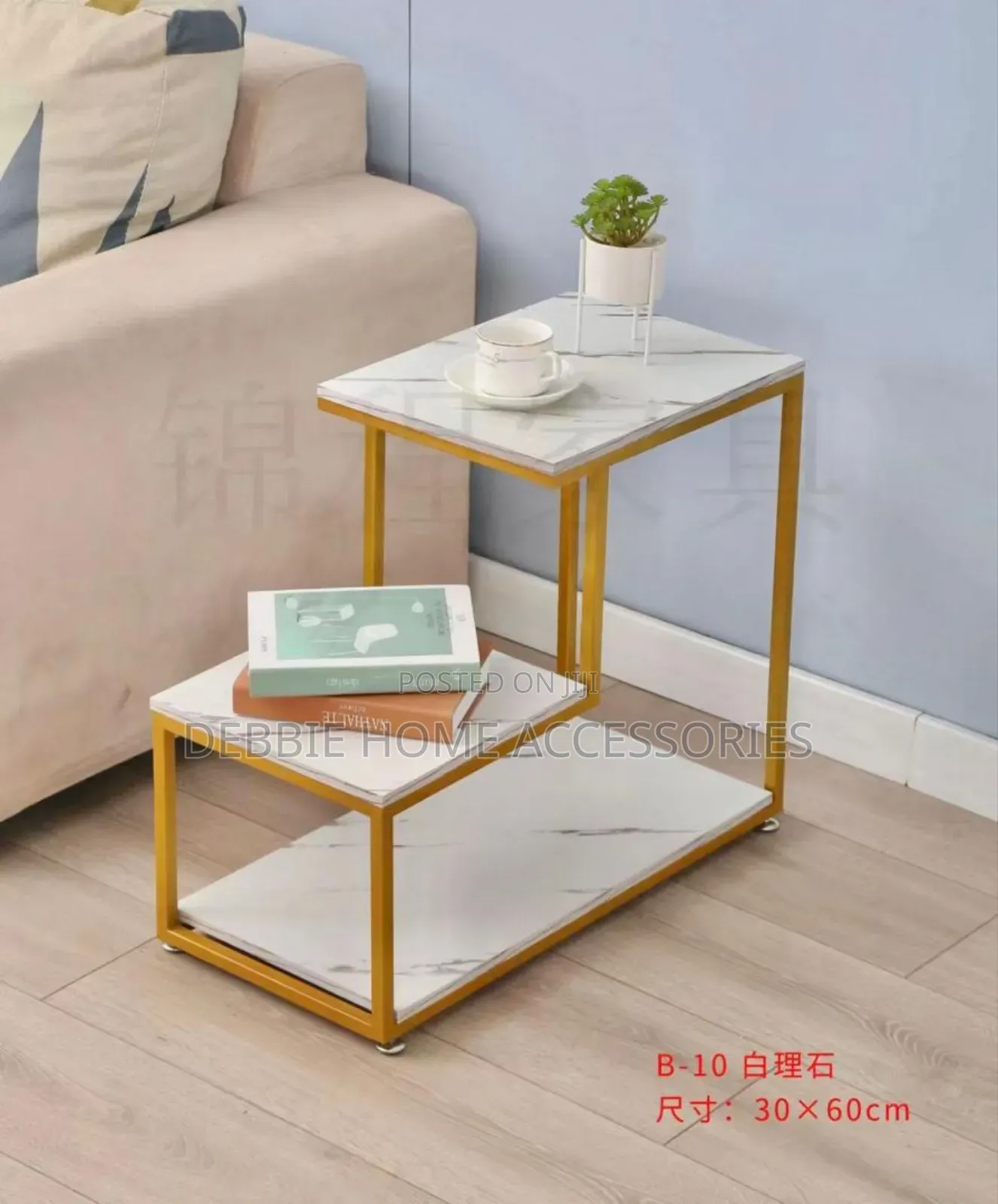 Marble Coffee Table Bedside Table