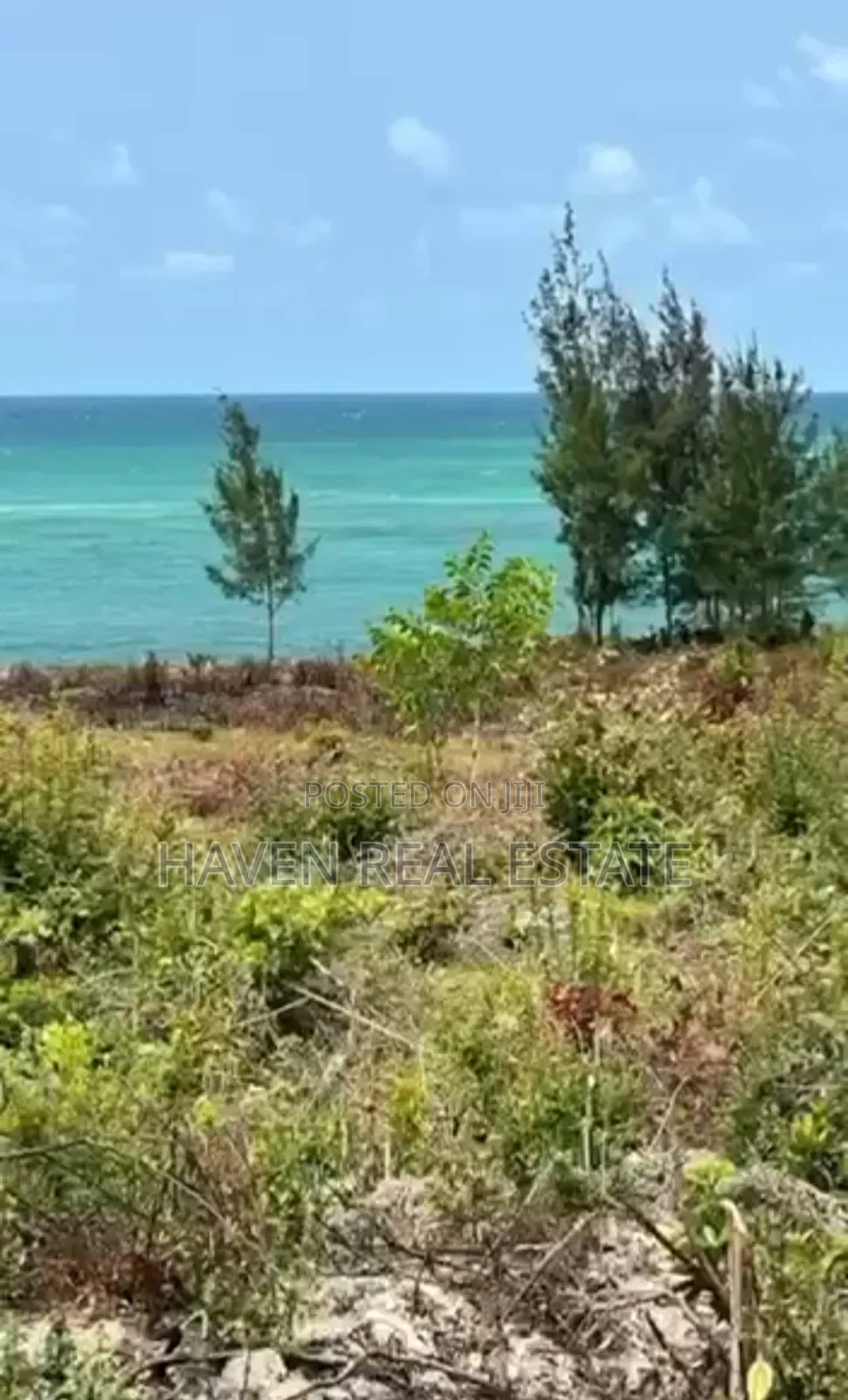 Beach Cliff for Sale at Zanzibar Uroa