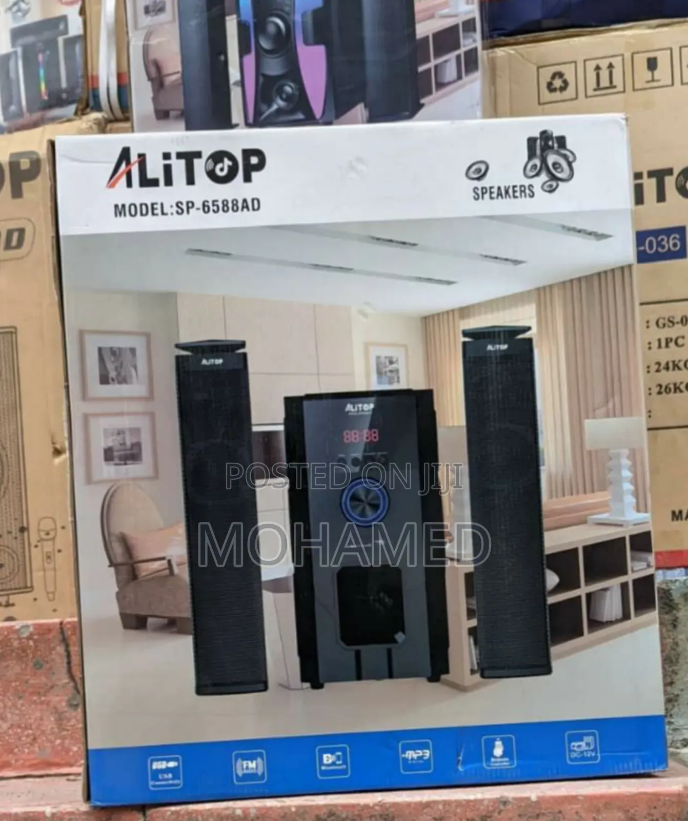 Alitop Subwoofer Model 6588