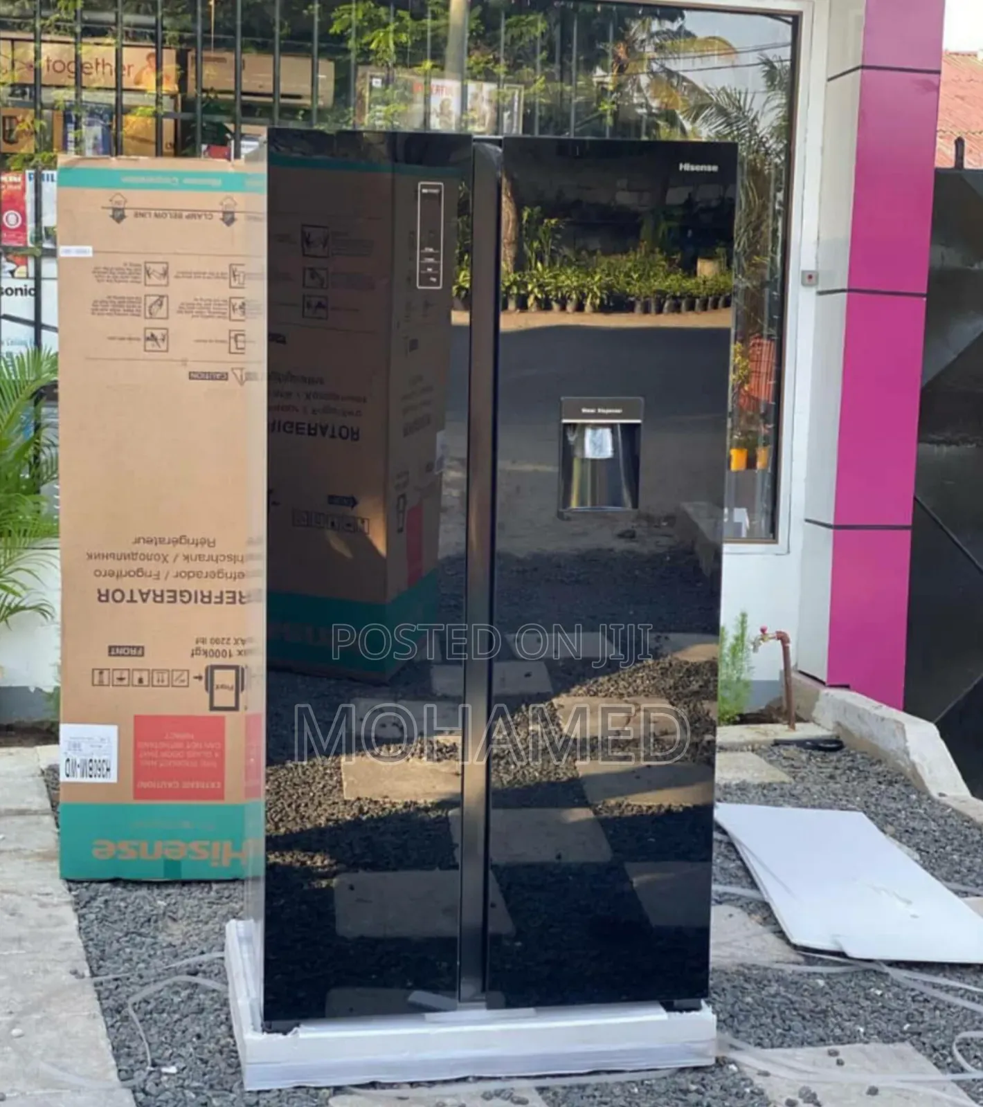 Hisense Fridge Model H670smi-Wd Liters 154