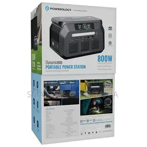 Powerology Dynamic800 Portable Power Station 800w - Black