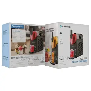 Powerology Aqua Frost Instant Slushie Machine - Black