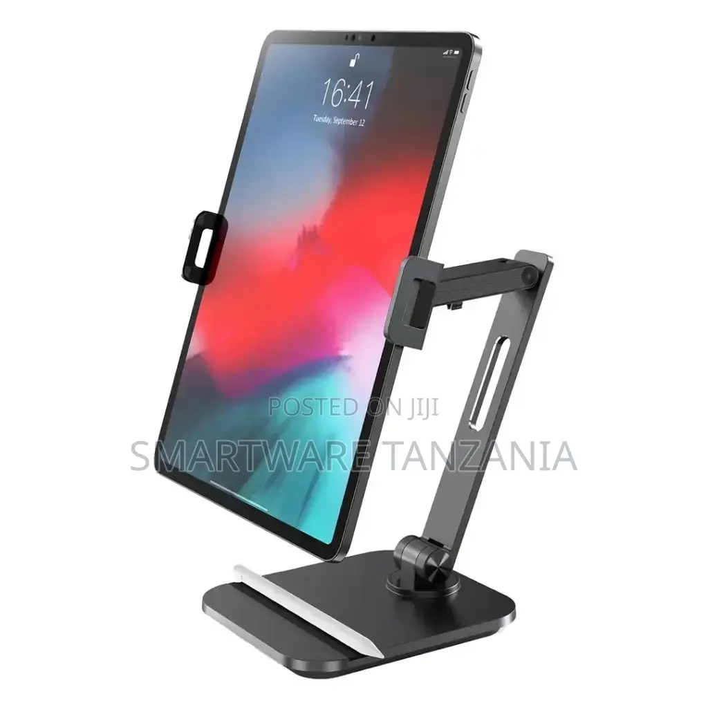 Powerology Smart-Clamp Phone Tablet Mount - Black