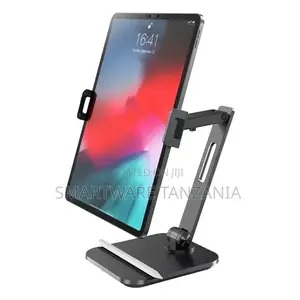 Powerology Smart-Clamp Phone Tablet Mount - Black