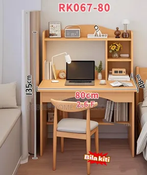 Home Desk Bookcase Integrated Simple Desktop Student Study Desk