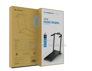 Powerology Incline Folding Treadmill - Black