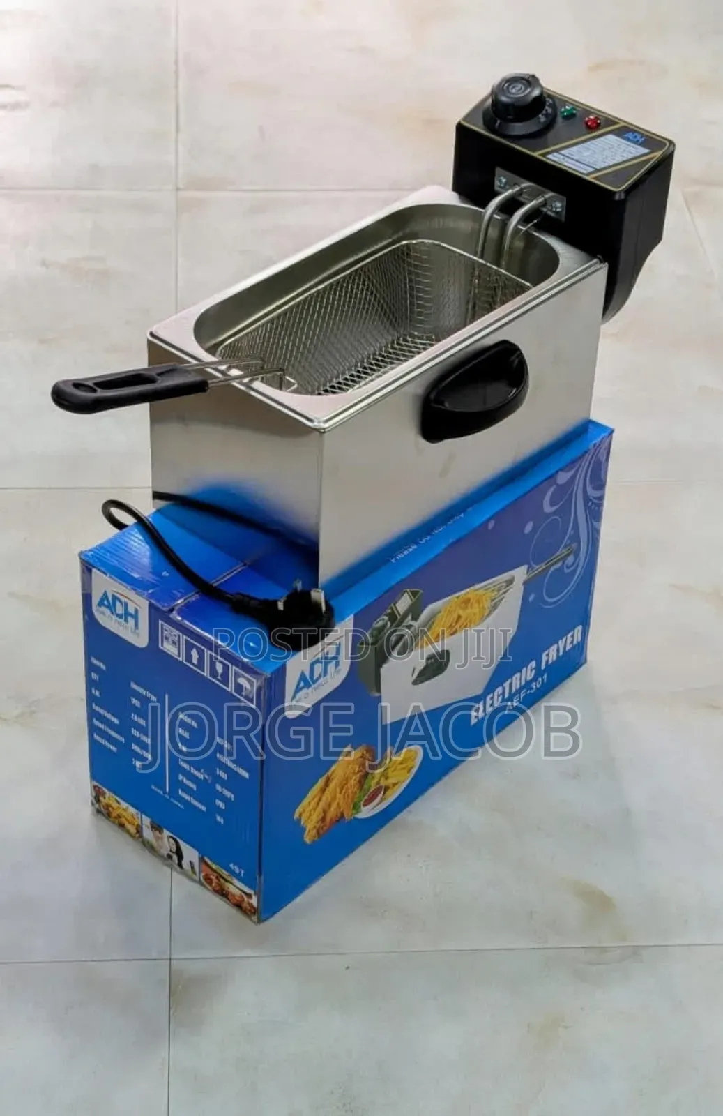 Aef-301 Electric Deep Fryer 4litres