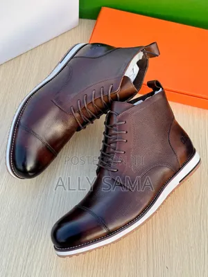 For Men's Boots Clark's New Material Pure Leather