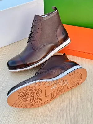 For Men's Boots Clark's New Material Pure Leather