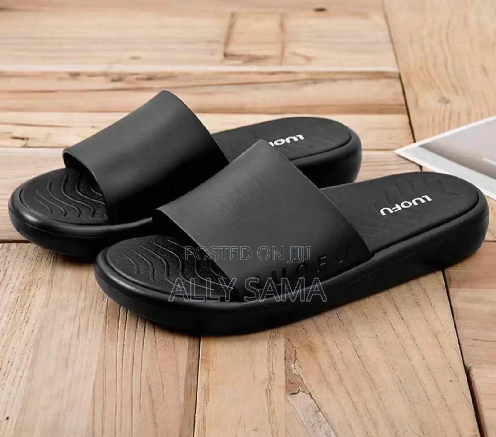 Men's Sandals Luofu Material Rubber