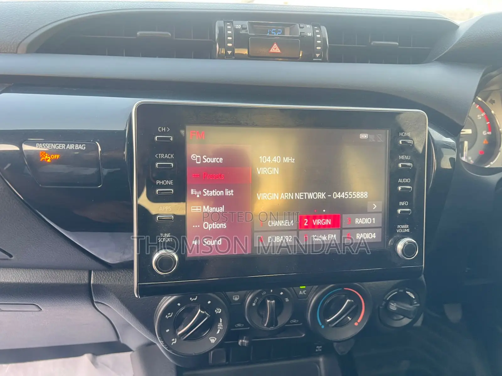 Toyota Hilux 2022 Off white
