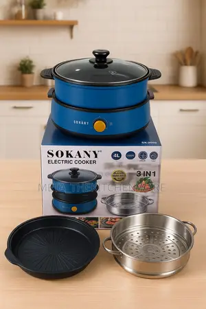 Sokany Electric Cooker 3 in 1